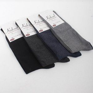 12  Pairs Men Socks Over The Calf 7.5 - 10.5